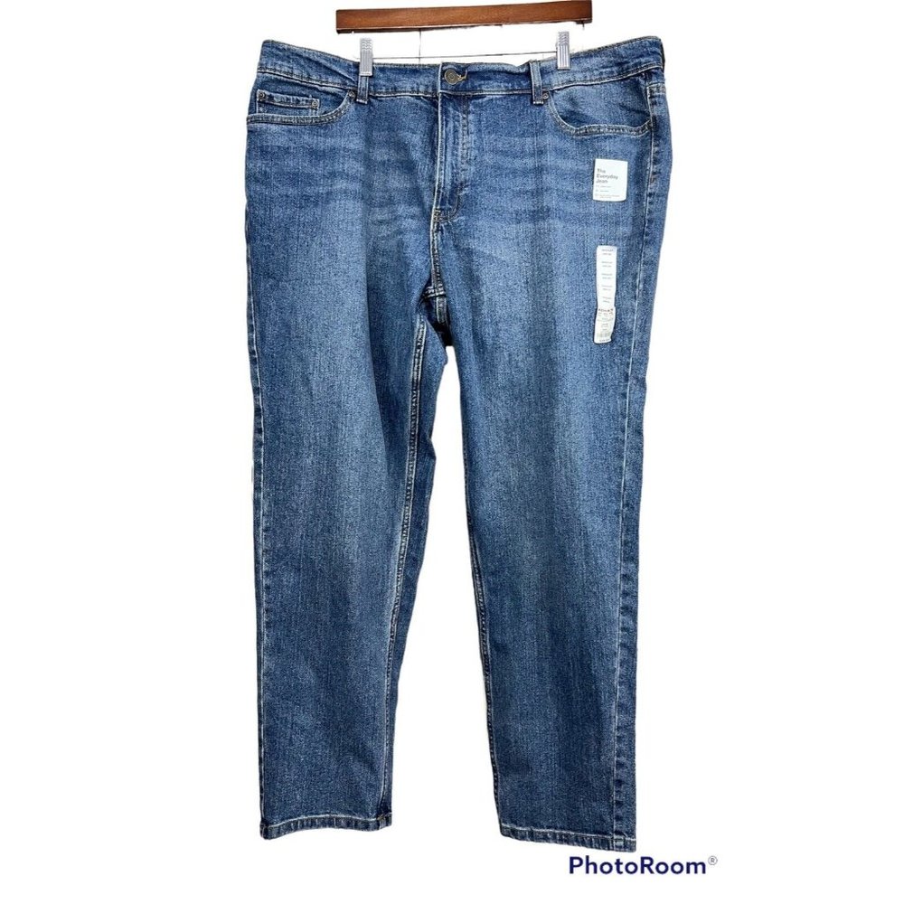 NWT Sonoma Men’s Jeans 46 X 31 Blue Big & Tall‎ Denim Stretch Everyday Jean